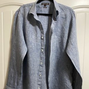 Michael Kors Men’s Linen Button-up